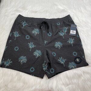 Roark Shorey 16" La Fronda Black Boardshorts Men's Size M NWT MSRP $66